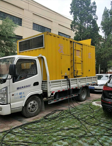 李沧发电车出租-柴油发电机组排烟系统设计要求及其考虑因素