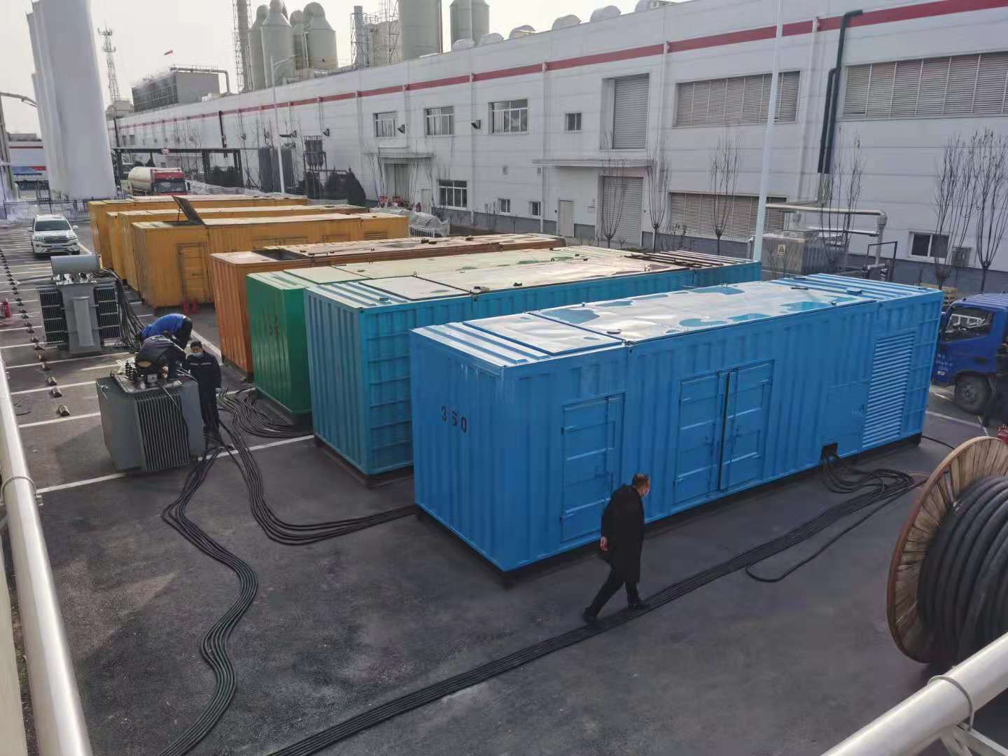 李沧出租发电机-柴油发电机组三相采用什么接法